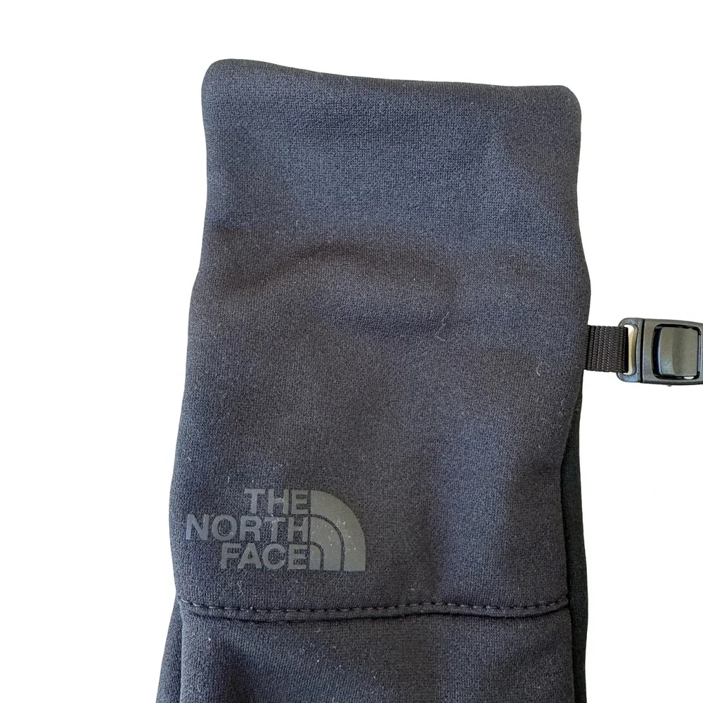 The North Face Etip Gloves Black Stretch Fleece Touchscreen U|R Powered Unisex